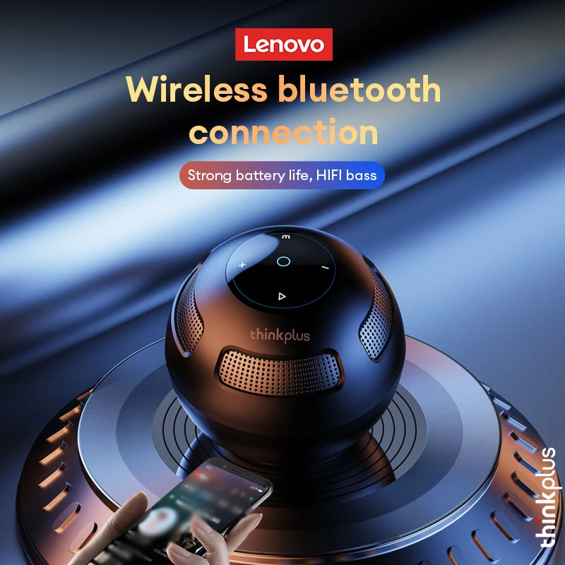 Choice Original Lenovo TS5 Bluetooth V5.3 Speaker – Outdoor, Long Endurance, Loudspeaker, Subwoofer, Portable Surround Sound Player