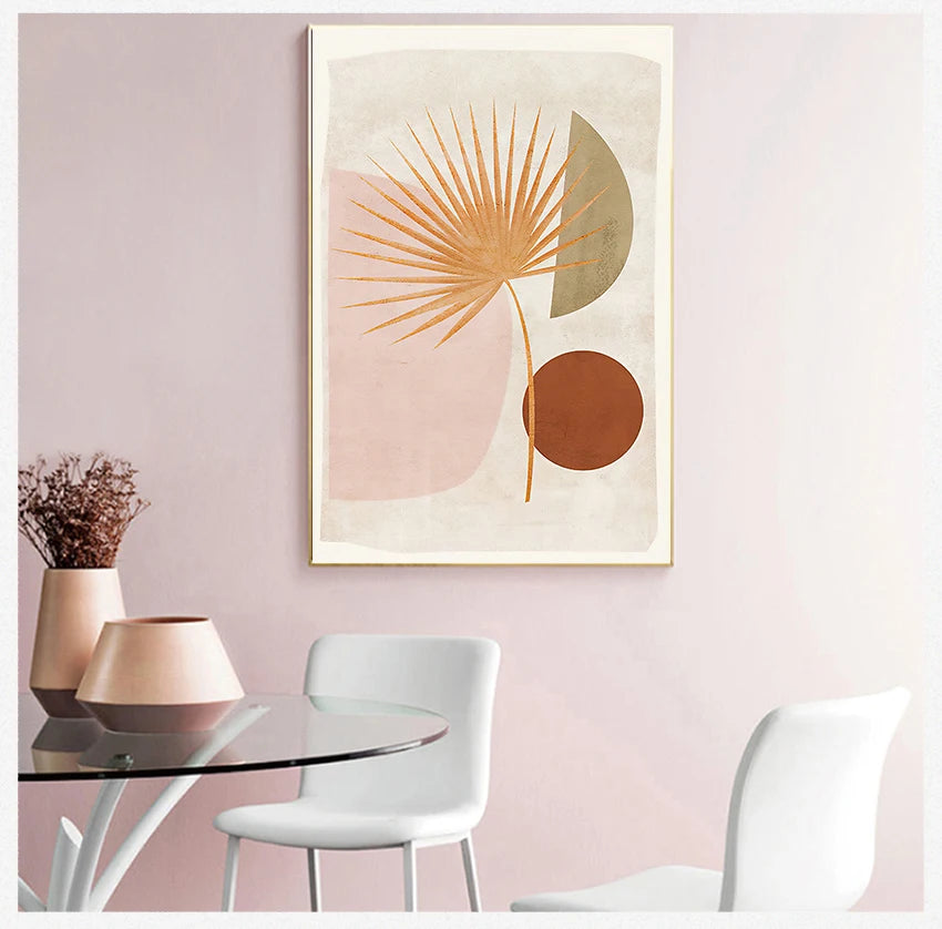 and Print Wall Art Pictures Posters Living Room Home Decor NO FRAME Abstract Boho Style Gallery Canvas Painting Poster