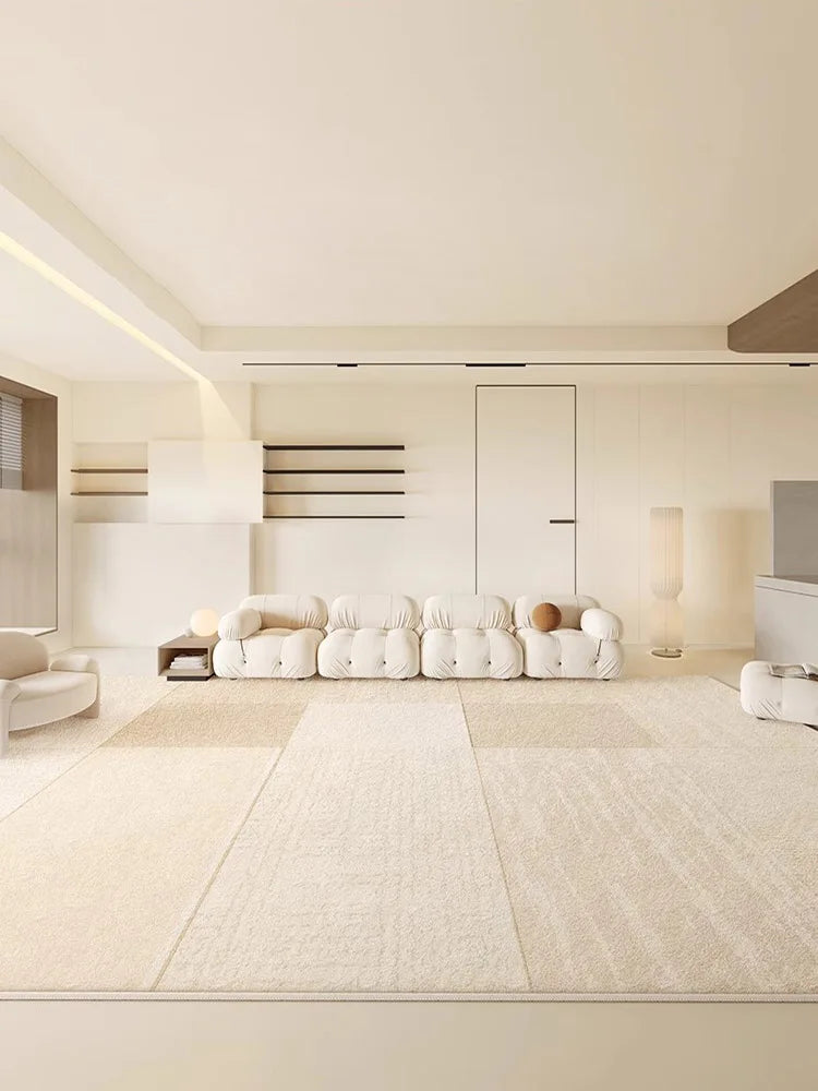 Cream Style Living Room Carpets Large Area Luxury Carpet Soft Comfortable Bedroom Bedside Rugs Cloakroom Decorative Carpet Ковер