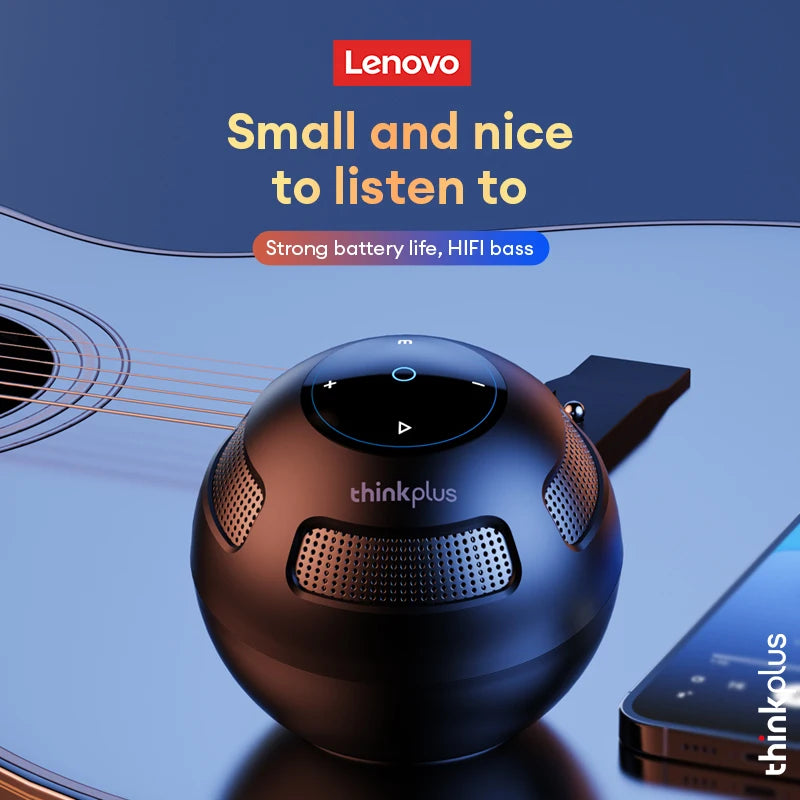 Choice Original Lenovo TS5 Bluetooth V5.3 Speaker – Outdoor, Long Endurance, Loudspeaker, Subwoofer, Portable Surround Sound Player