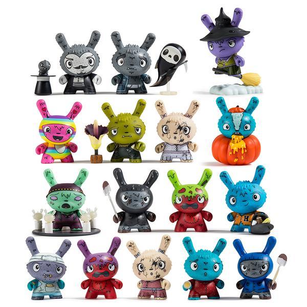 Kidrobot Scared Silly Dunny 3" Blind Box Mini Series