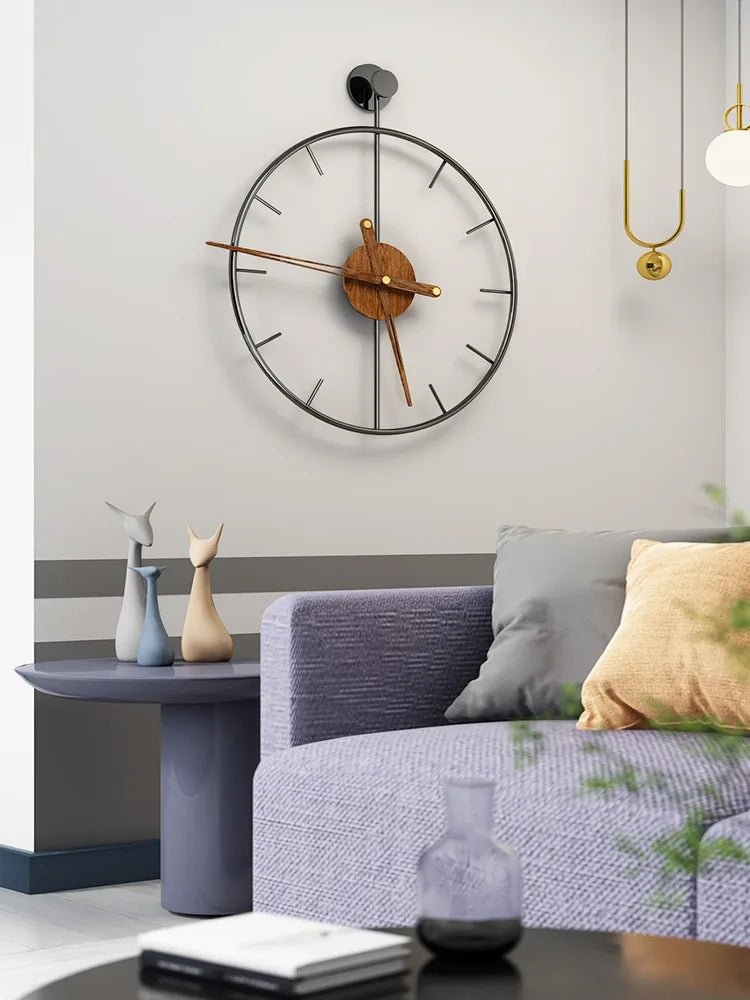 Large 3d Wall Clock Art Luxury Metal Watches Wall Clocks Silent Bedroom Home Design Living Room Modern Home Decoration Gift