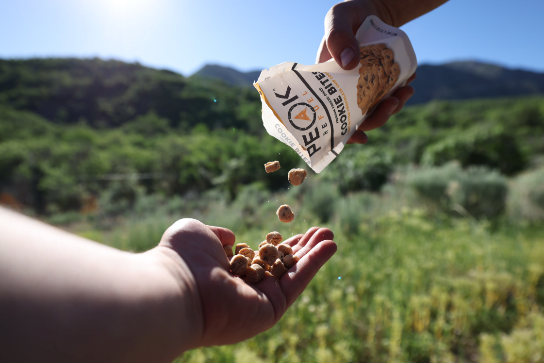 Peak Refuel Peanut Butter Chocolate Chip Cookie Bites