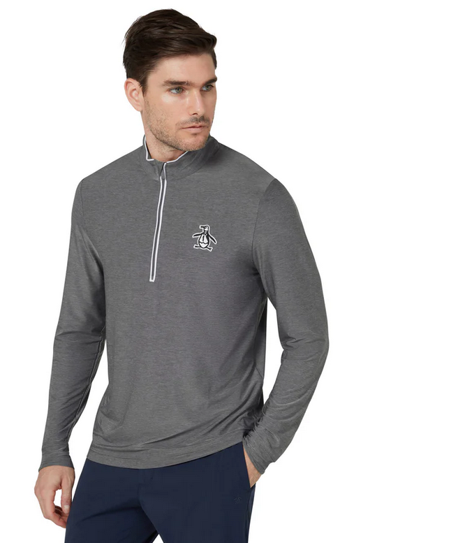 **Quarter Zip Tehnical Long Sleeve Pullover