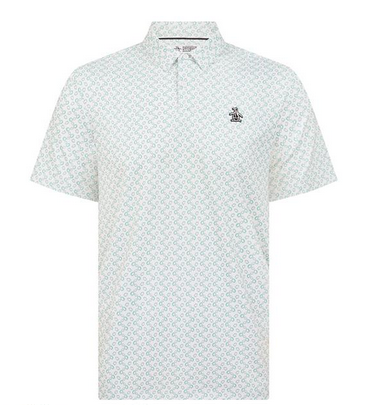 Lifesaver Print Short Sleeve Polo