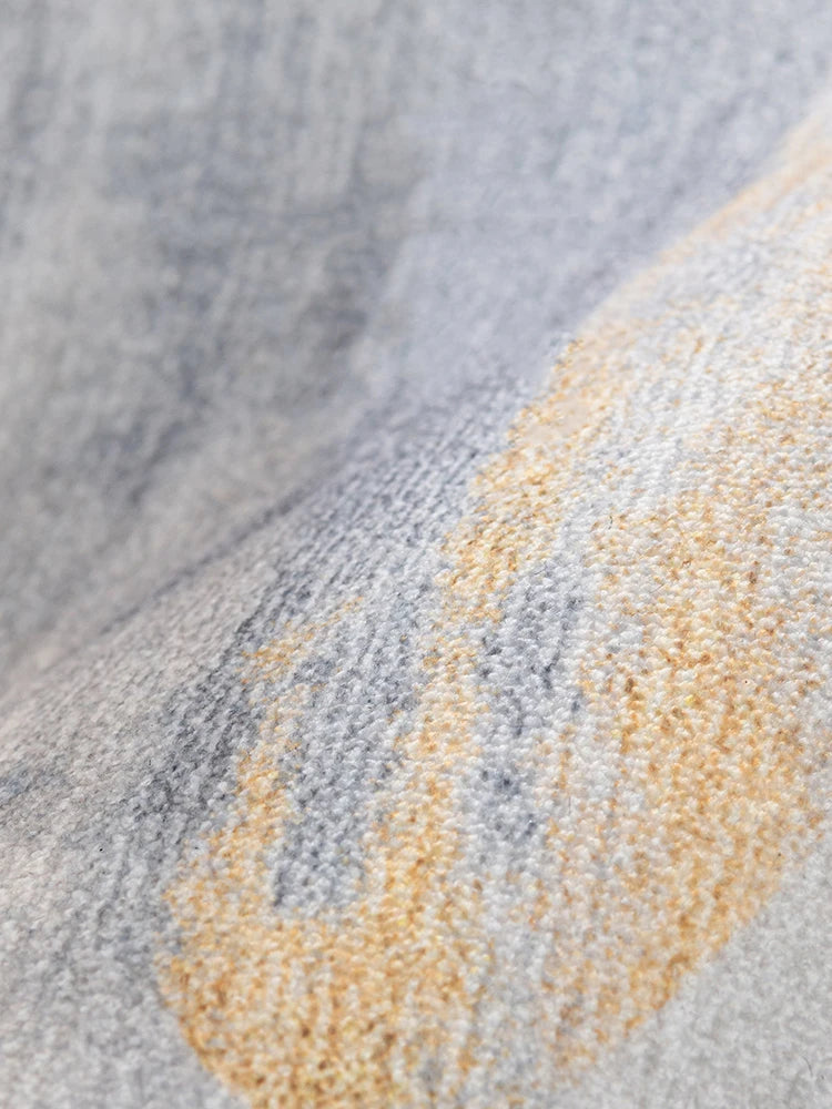 Minimalist Beige Lines Large Area Living Room Carpet Comfortable Refreshing Bedroom Rug Home Decoration Balcony Rugs Alfombra IG