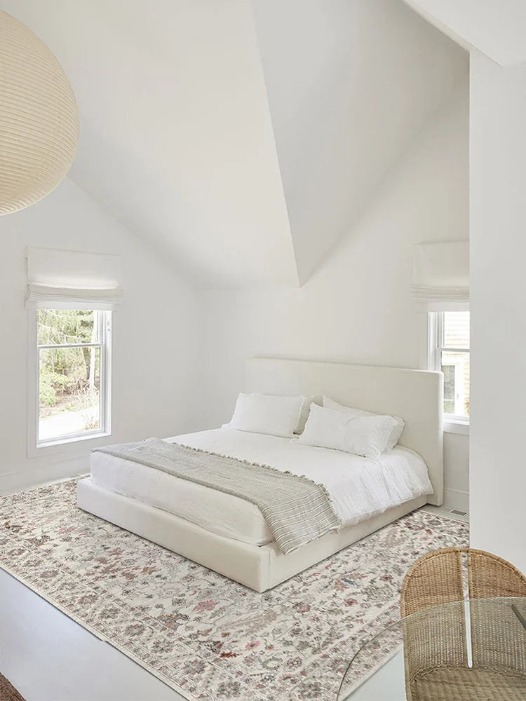 Retro Art Persian Carpet Comfortable Refreshing Bedroom Rug Luxury Living Room Decoration Large Area Carpets Balcony Rugs Tapete