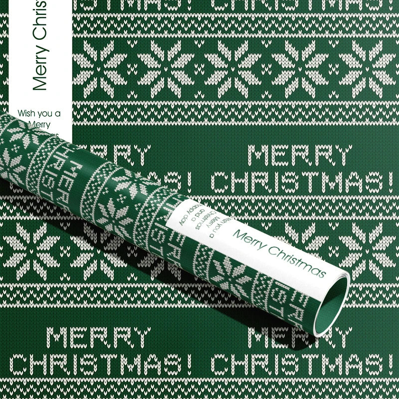 Flower Wrapping Paper, Bouquet Floral Wrap, Christmas, New Year Gift, 10 Sheets