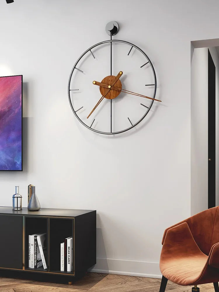 Large 3d Wall Clock Art Luxury Metal Watches Wall Clocks Silent Bedroom Home Design Living Room Modern Home Decoration Gift