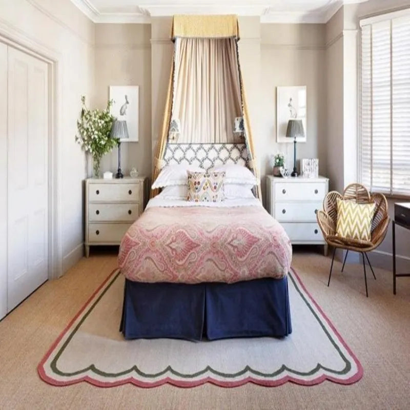 Minimalist Irregular Living Room Decoration Carpet Creative Rugs for Bedroom Large Area Baby Crawling Mat Cloakroom Plush Rug