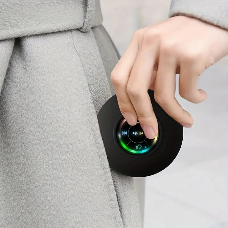 Bluetooth Portable Waterproof Speaker – Compact Bathroom Speaker with Suction Cup