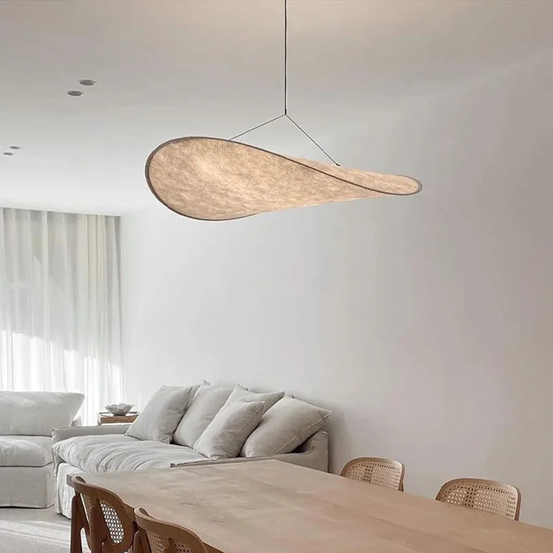 Modern Suspension Ceiling Lighting Nordic Vertigo Silk Pendant Lights Led Chandelier for Living Room Bedroom Loft Home Decor