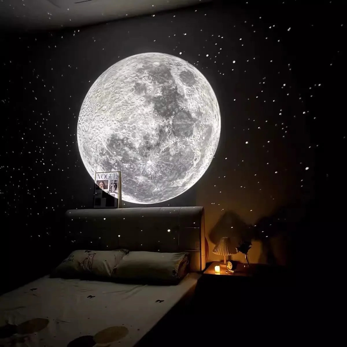 NEW Galaxy Starry Projector Night Light - 360° Rotation Planetarium with Bluetooth Speaker for Bedroom & Kids
