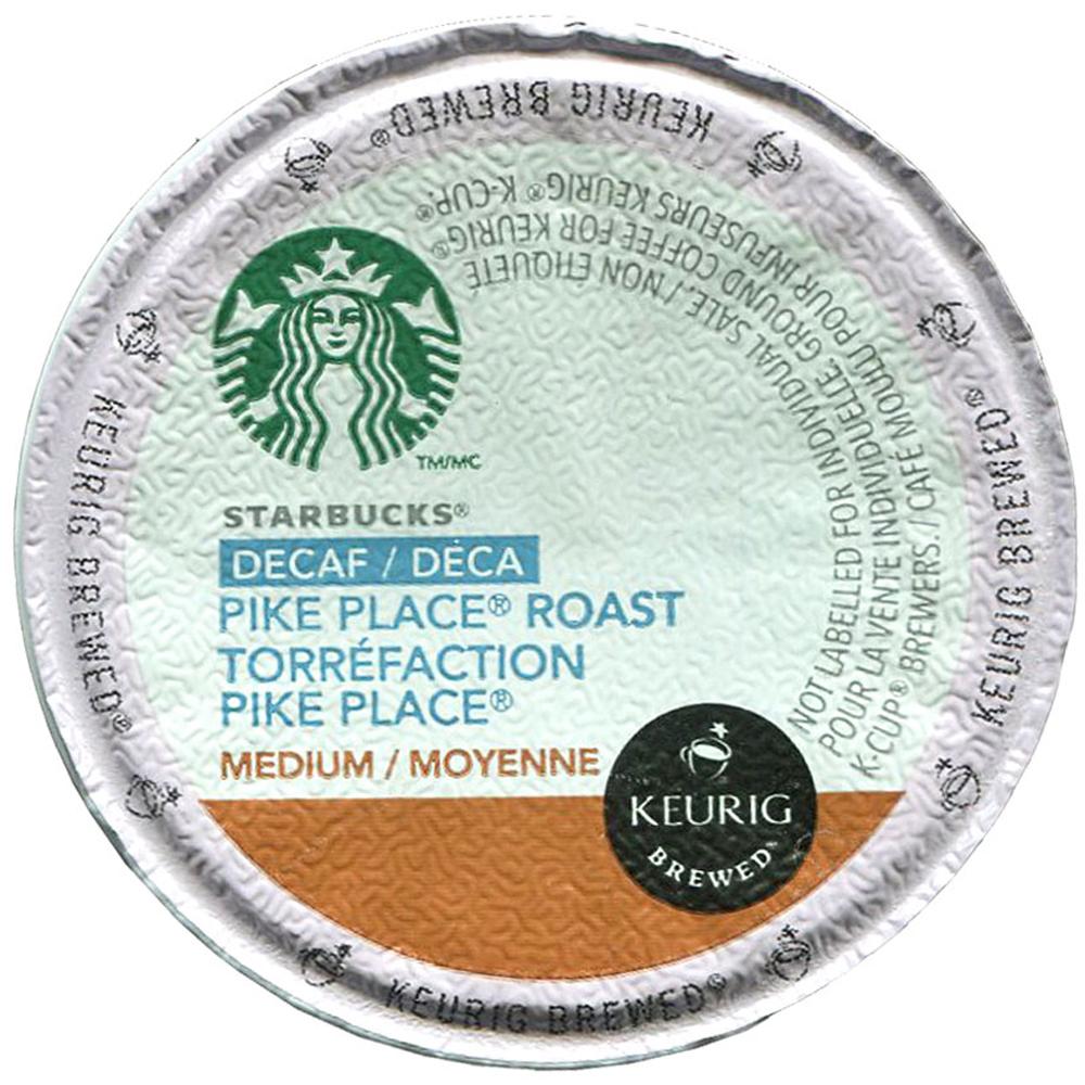 Starbucks Decaf Pike Place, Single Serve Coffee