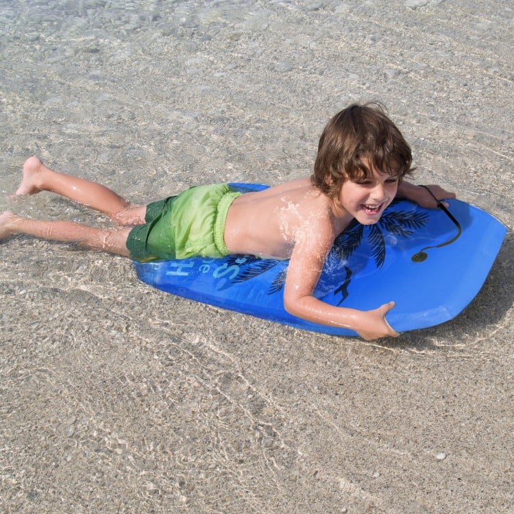 Super Lightweight Bodyboard Surfing with Leash EPS Core Boarding-S
