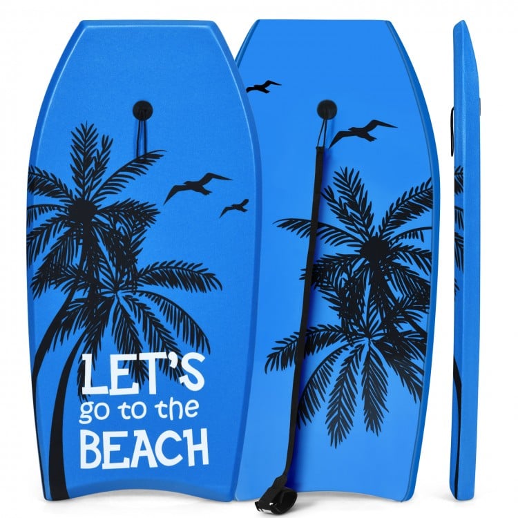 Super Lightweight Bodyboard Surfing with Leash EPS Core Boarding-S