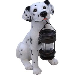Dalmatian Dog Solar Light Lantern with Super Bright LED - Free Shipping