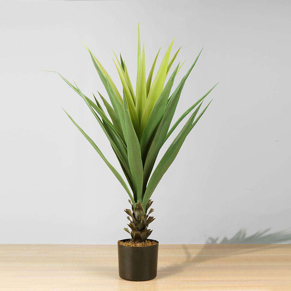 Tila Artificial Agave Tree Potted Plant 3'