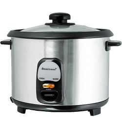 Brentwood 10 Cup Rice Cooker / Non-Stick in Silver - Free Shipping