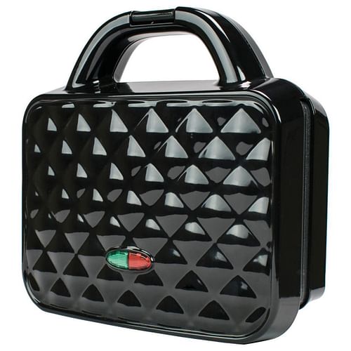 Brentwood Couture Purse Non-Stick Dual Waffle Maker in Black with Indicator Lights - Free Shipping