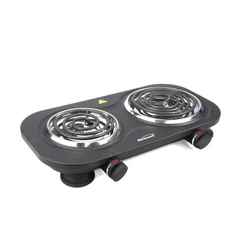 Brentwood Electric 1500W Double Burner - Black - Free Shipping