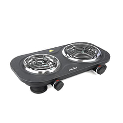 Brentwood Electric 1500W Double Burner - Black - Free Shipping