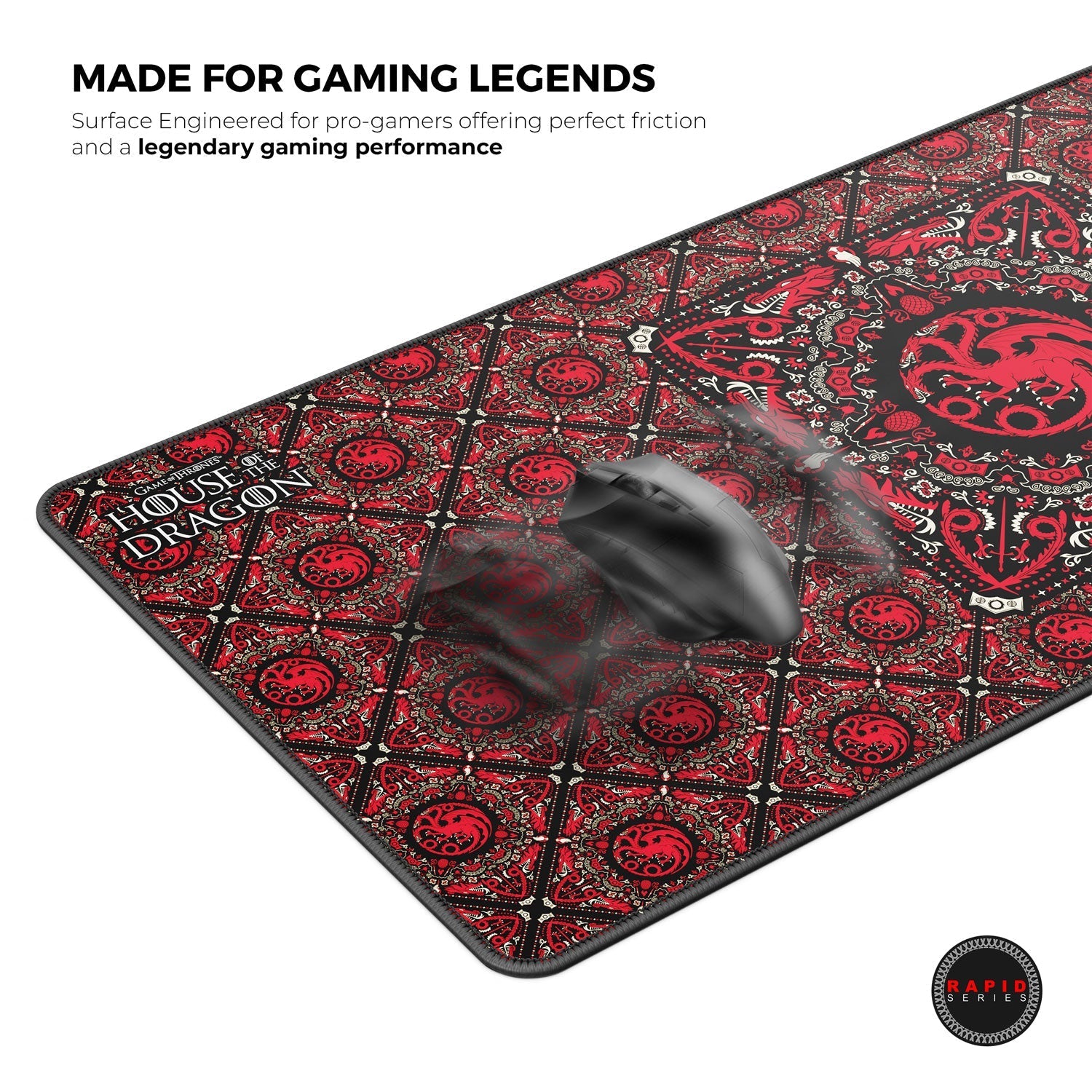 House Targaryen Gaming Mouse Pad