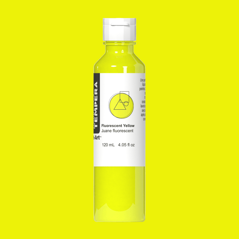 Primary Liquid Tempera - Fluorescent Yellow