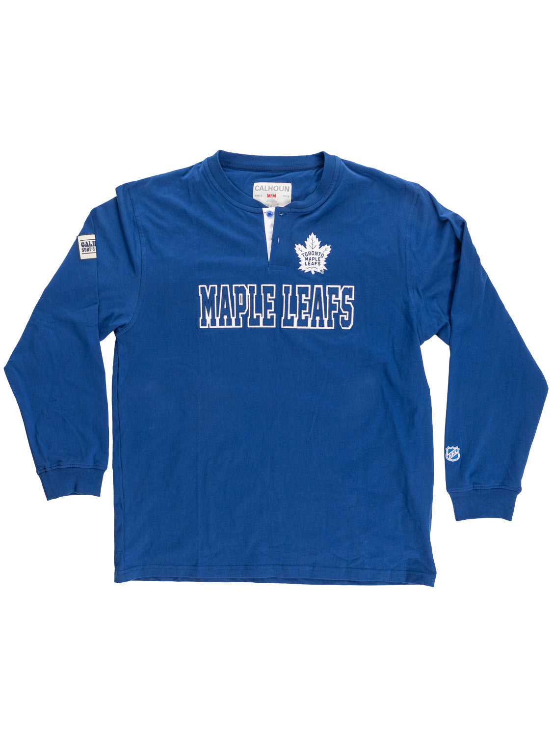 Toronto Maple Leafs Long Sleeve Henley - Presale