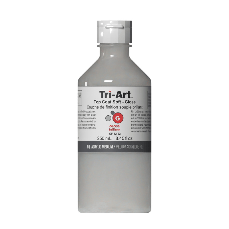 Tri-Art Mediums - Top Coat Soft Gloss