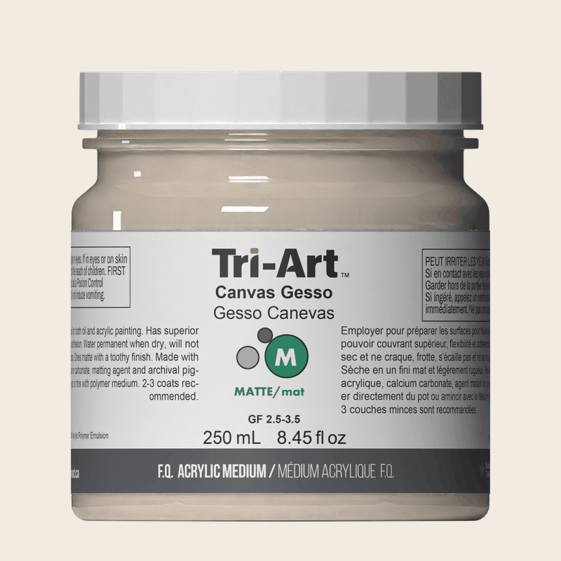 Tri-Art Mediums - Canvas/Ivory Gesso