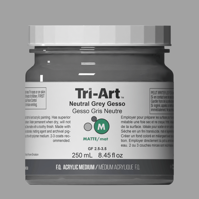 Tri-Art Mediums - Neutral Grey Gesso