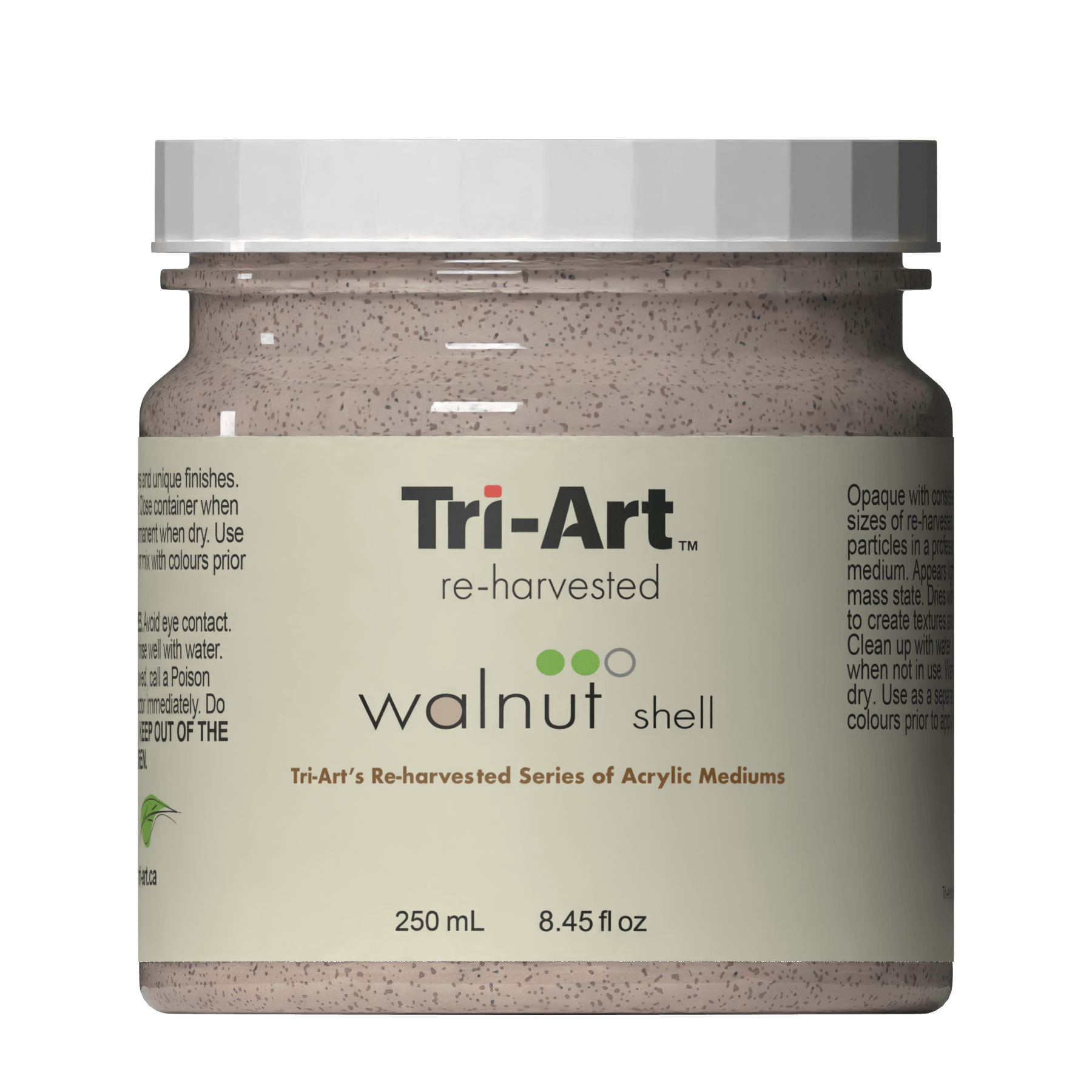 Tri-Art Mediums - Re-harvested Walnut Shell