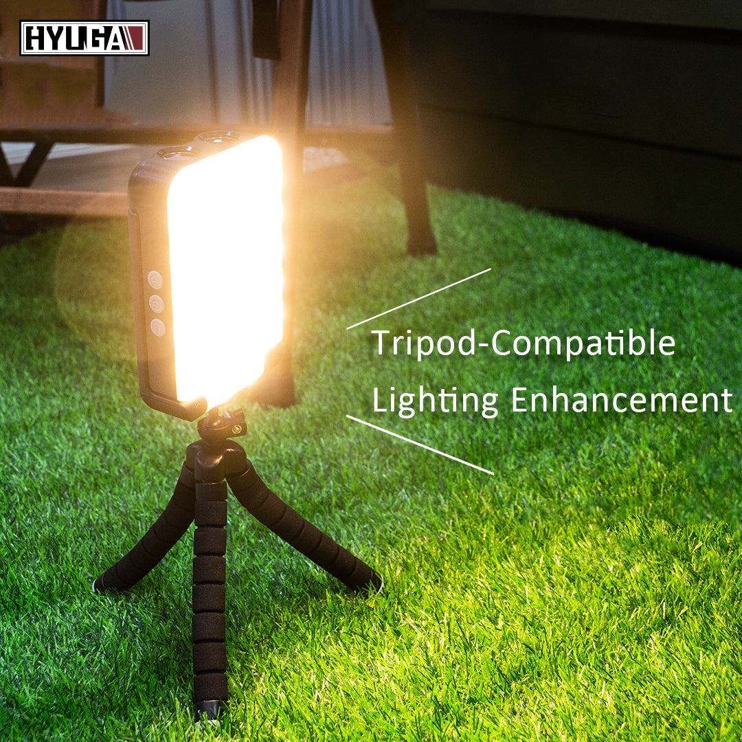 LED Camping Lantern Rechargeable Light 10,000mAh Power Bank Tent Lamp IP64 Waterproof 800LM 5 Light Modes for Camping, Hiking, Hurricane Emergency, Home use and Car (1 PCS)