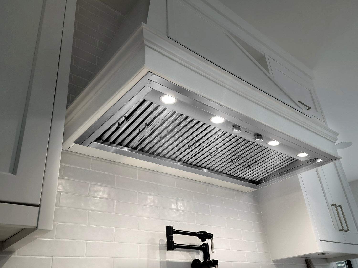 48 Inch 1200 CFM Range Hood Insert - VICTORY Typhoon