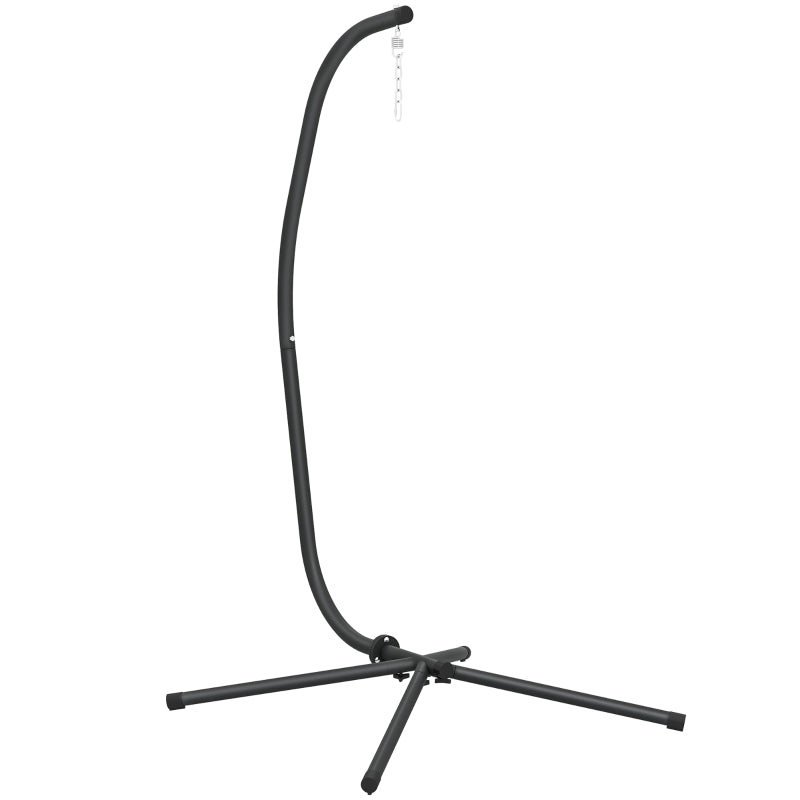 Hanging Egg Chair Stand Only, Heavy Duty Hammock Chair Stand, 330lbs Weight, Black
