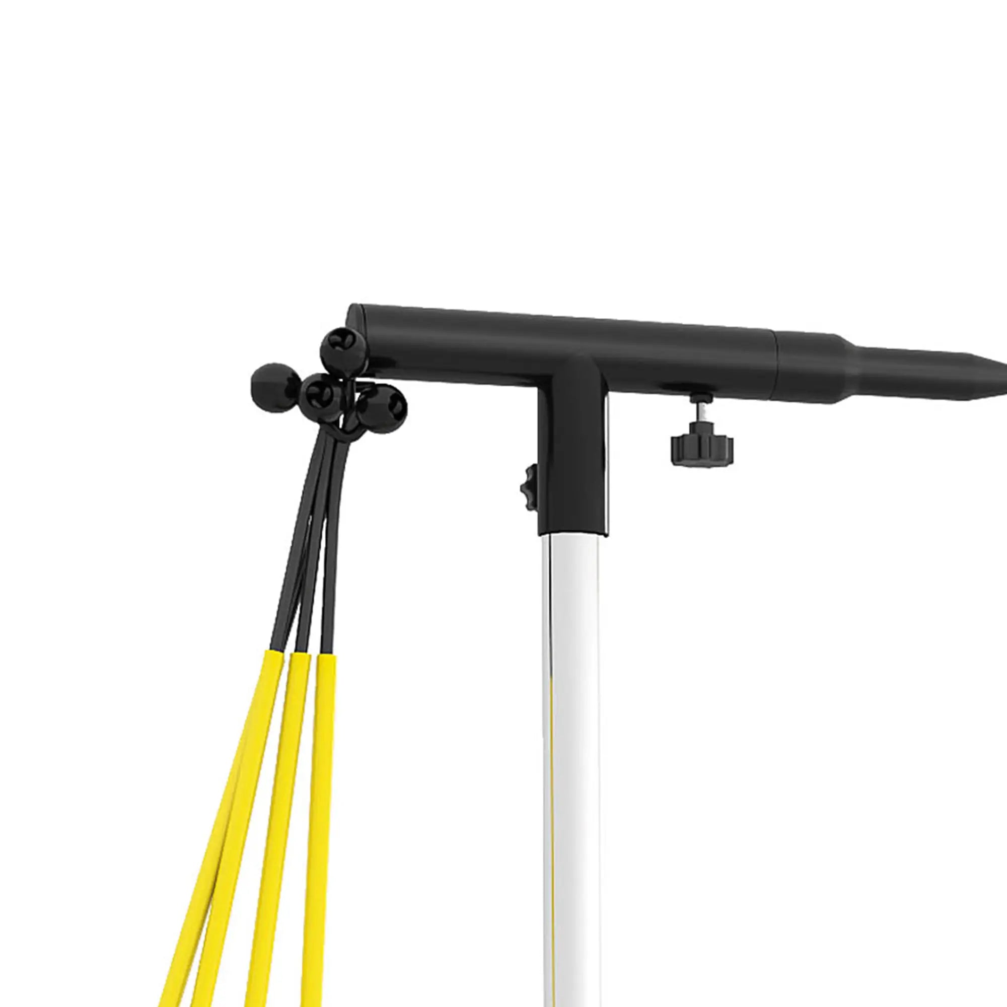 Adjustable Baseball Hitting Trainer with Auto-Rebound & Resistance Bands
