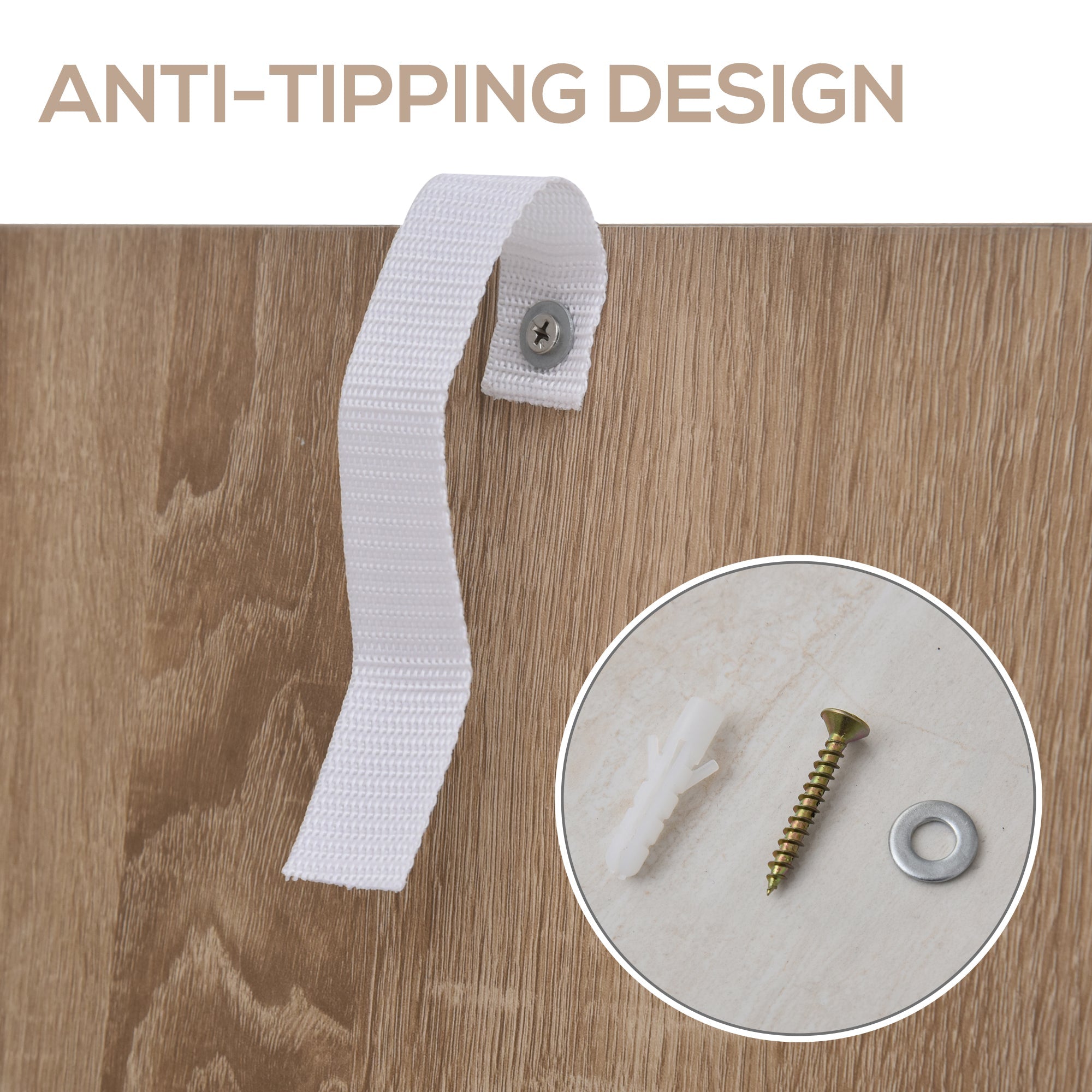 HOMCOM 2 In 1 Storage Cabinet & Dining Table 4-Tier Shelf Drop Leaf Tabletop Anti-toppling Design Small Spaces