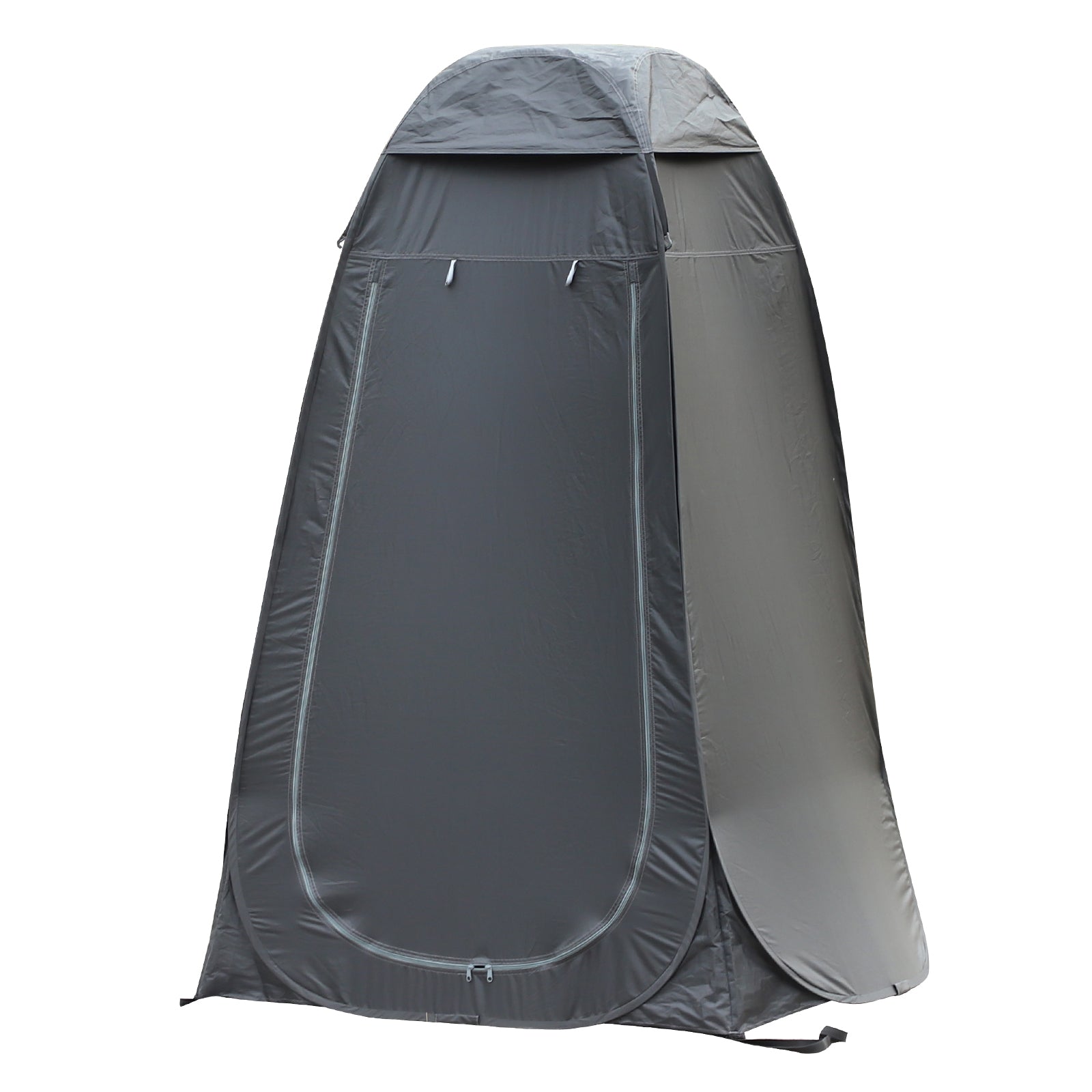 Outsunny Portable Pop Up Shower Tent Privacy Changing Room for Outdoor Dressing Fishing with Carry Bag Black