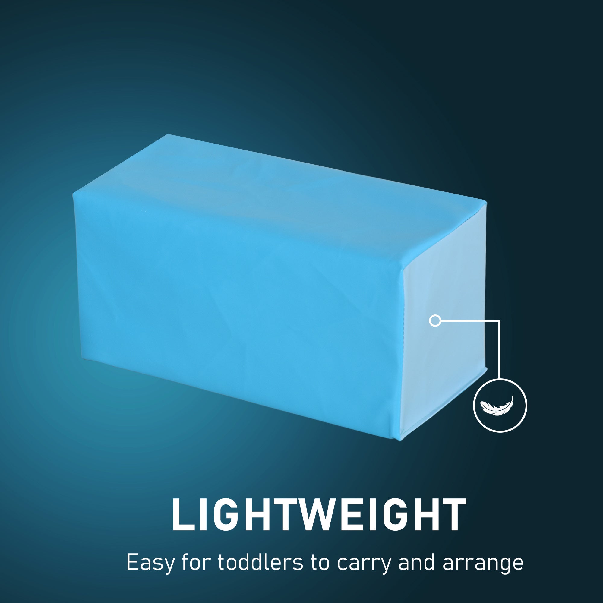 Soozier 5-Piece Soft Foam Climber: Toddler Stairs, Ramp, Safe Playset for Preschoolers