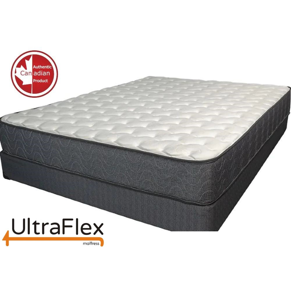 UltraFlex® CLASSIC Mattress and BoxSpring Set Orthopedic Luxury Gel Memory Foam, Eco-friendly Mattress (Made in Canada)