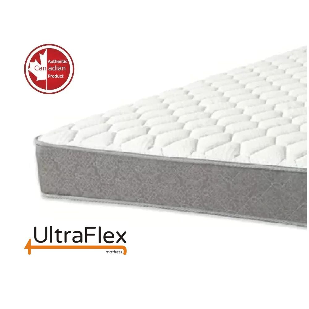 UltraFlex® ESSENCE PLUS Mattress and BoxSpring Set Orthopedic Luxury Gel Memory Foam, Natural Comfort, Balanced Support, Eco-friendly (Made in Canada)