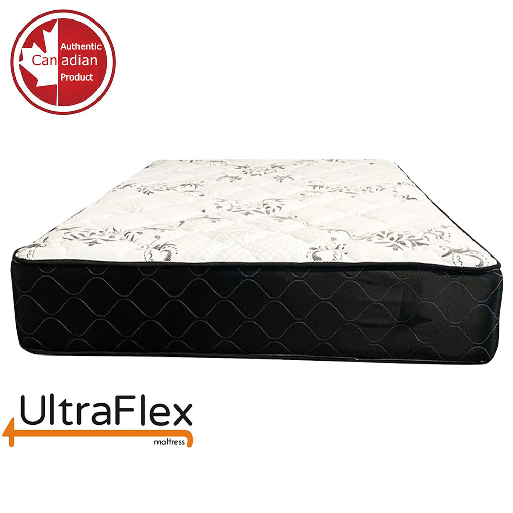UltraFlex DESTINY- Orthopedic, Spinal Care Cool Gel, Pressure Relief Foam, Multiple Posture Support, Low Motion Transfer, Natural Foam Blend,(Made in Canada)-With WaterProof Mattress Protector