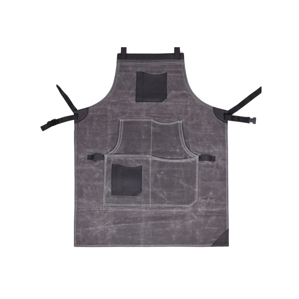 Arucas Leather Canvas Apron