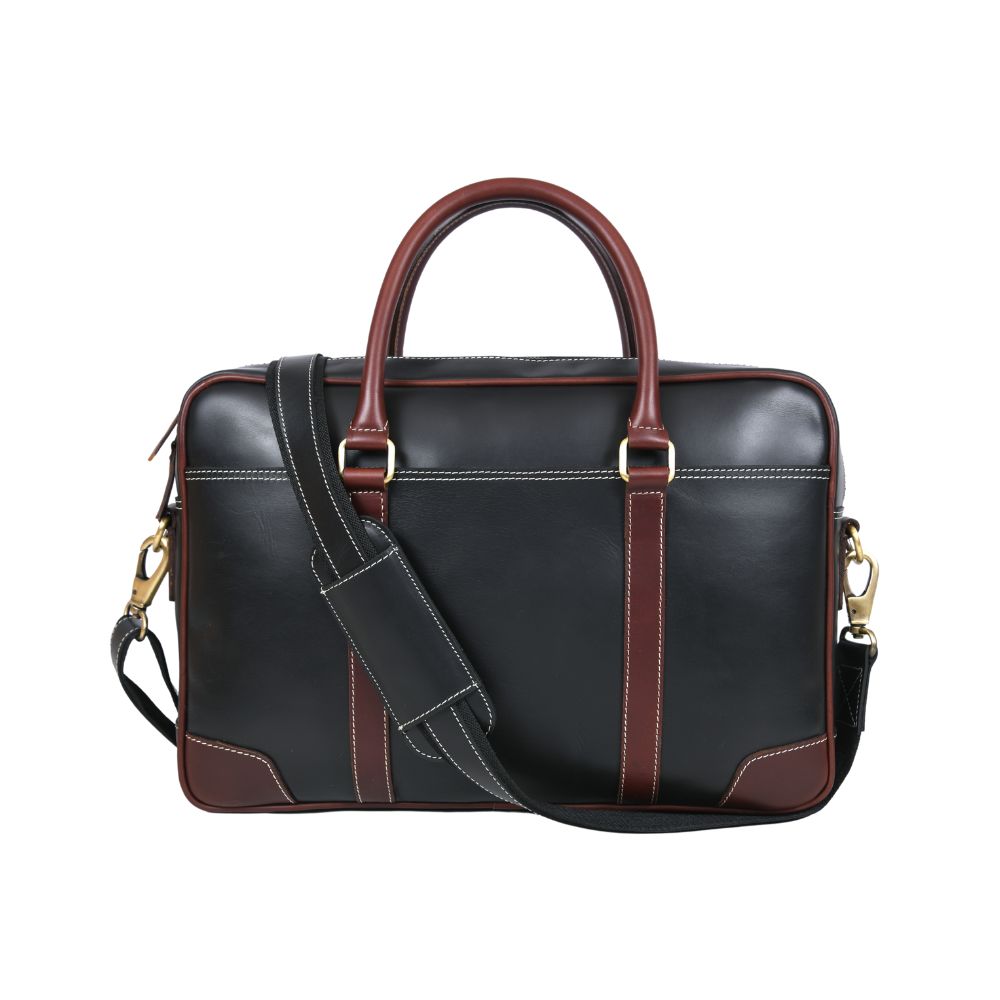 Hayward 17" Leather Office Bag