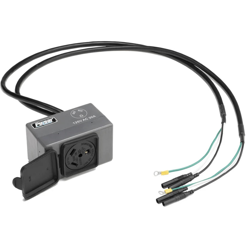 Pulsar 30A Inverter Generator Parallel Kit – 120V TT-30R RV Outlet with 3 ft Cables
