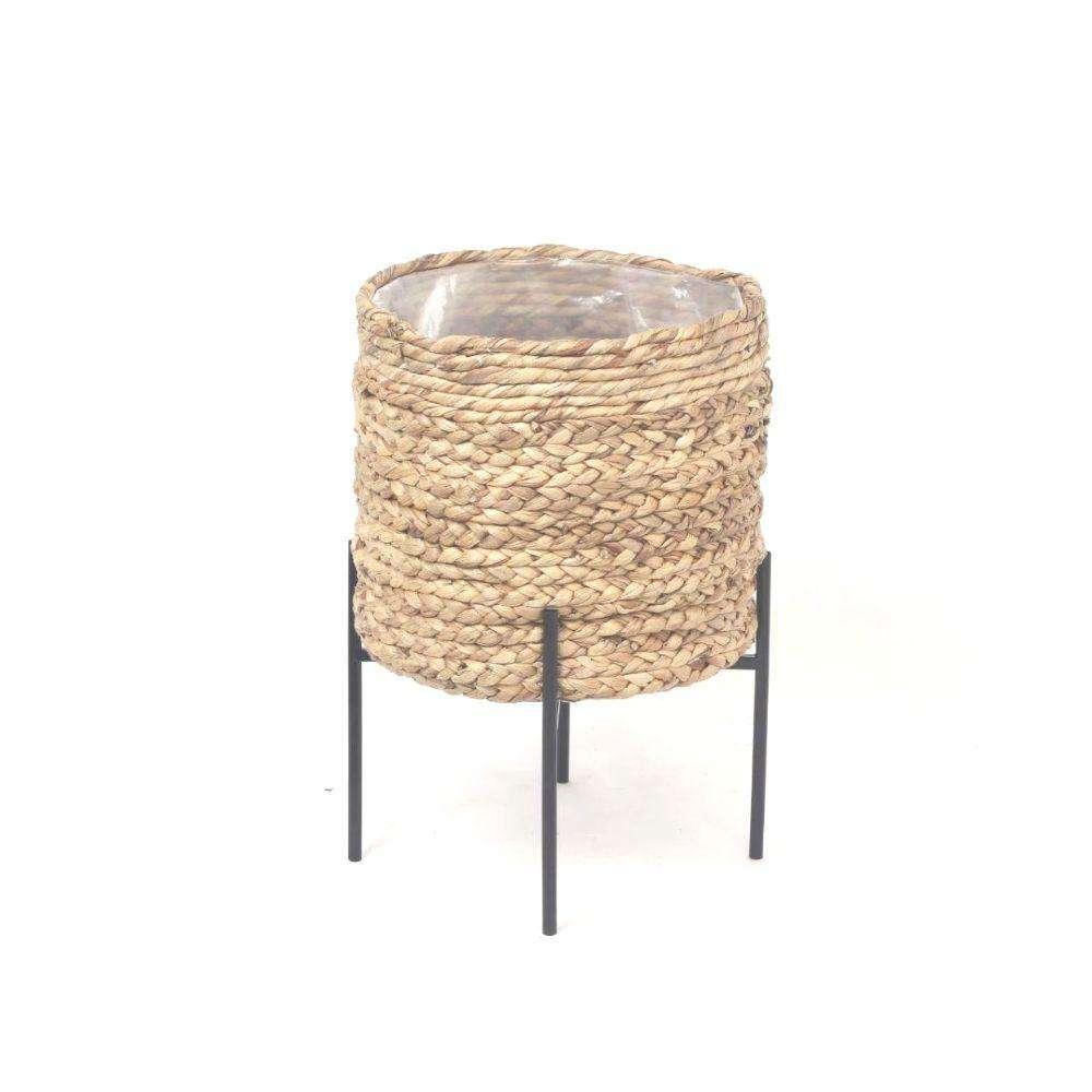Isha Natural Braided Planter