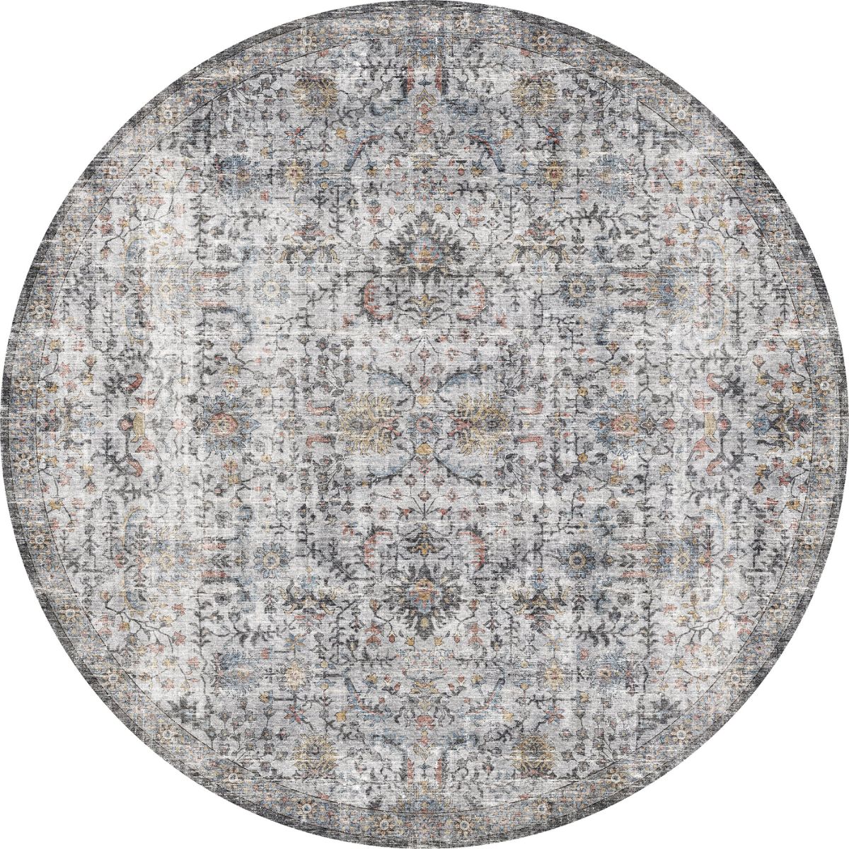 Hialeah Silver Pastel Blue Rug