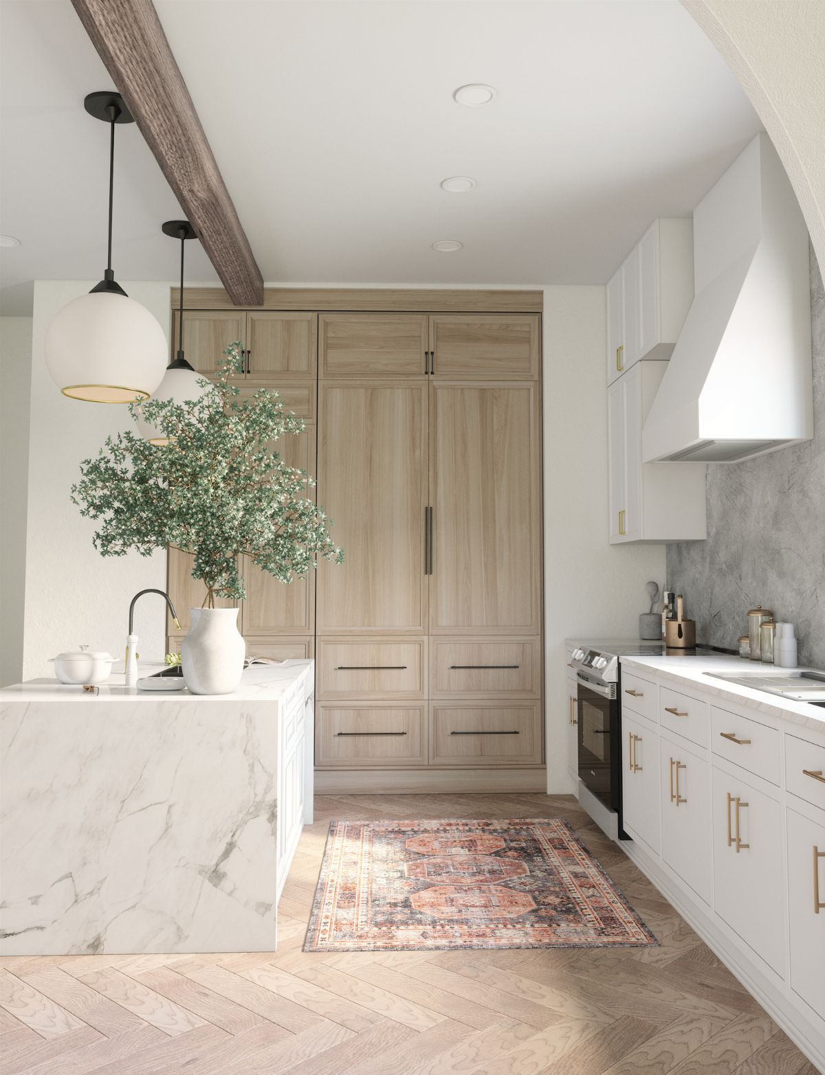 Zenda Rose Purple Rug