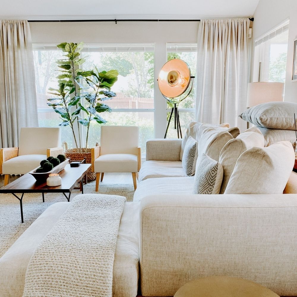 Alva Artificial Fiddle Leaf Potted Plant (Multiple Sizes)